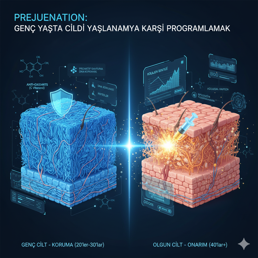 Prejuvenation: Genç Yaşta Cildi Yaşlanmaya Karşı Programlamak